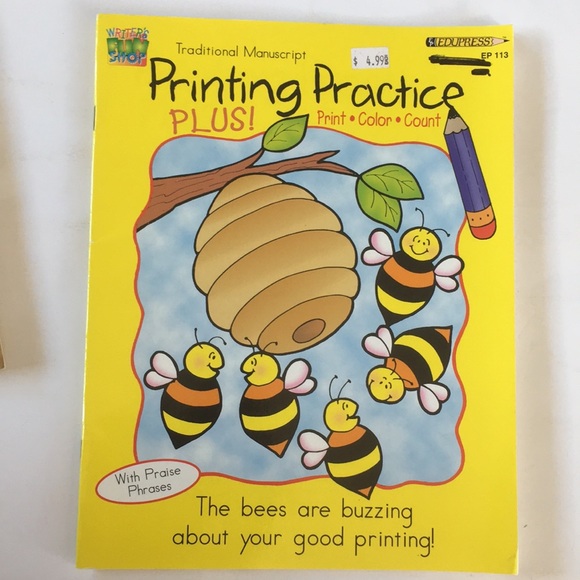 “Cutting and Handwriting” workbooks/black line bk - Picture 7 of 14